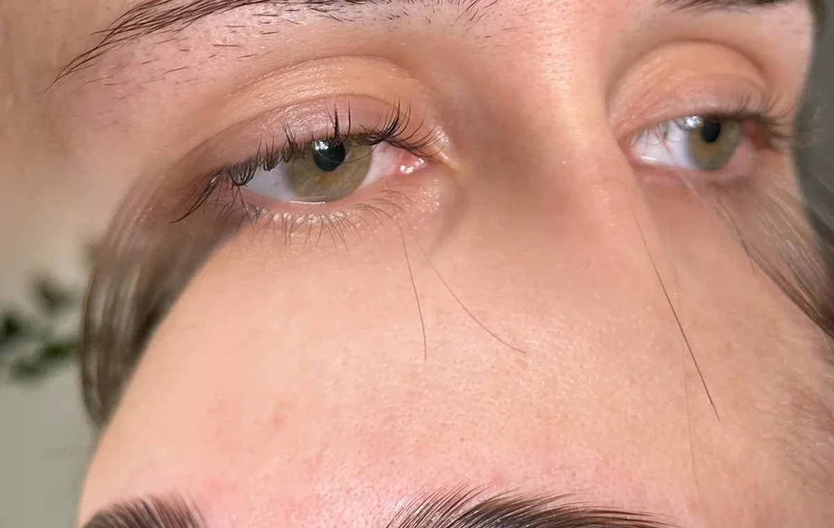 Efekt stylizacji brwi — LAMINOLOGY BROW